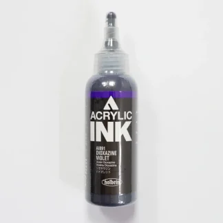 Holbein Acrylic Ink AI891 Dioxazine Violet C 100ml - Little Painter Art | Exploring the Endless Possibilities of Art^ New
