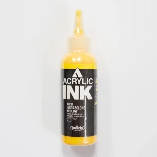 Holbein Acrylic Ink AI834 Imidazolone Yellow C 100ml - Little Painter Art | Exploring the Endless Possibilities of Art^ Store