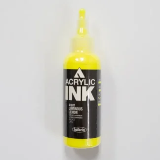 Holbein Acrylic Ink AI987 Luminous Lemon C 100ml - Little Painter Art | Exploring the Endless Possibilities of Art^ Best Sale