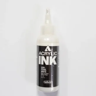 Holbein Acrylic Ink AI961 Pearl White D 100ml - Little Painter Art | Exploring the Endless Possibilities of Art^ Store