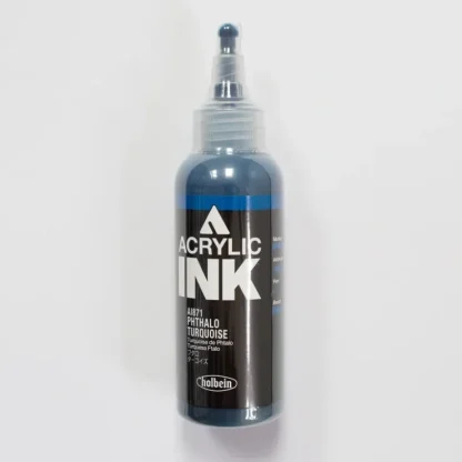 Holbein Acrylic Ink AI871 Phthalo Turquioise B 100ml - Little Painter Art | Exploring the Endless Possibilities of Art^ Shop