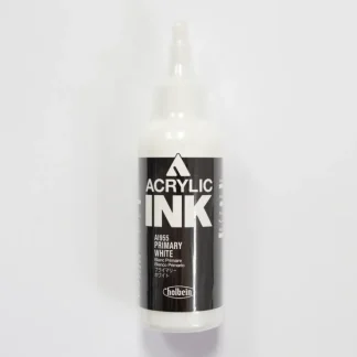 Holbein Acrylic Ink AI955 Primary White B 100ml - Little Painter Art | Exploring the Endless Possibilities of Art^ Online