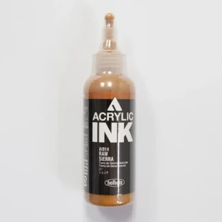 Holbein Acrylic Ink AI914 Raw Sienna A 100ml - Little Painter Art | Exploring the Endless Possibilities of Art^ Discount