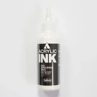 Holbein Acrylic Ink AI943 Super Opaque White C 100ml - Little Painter Art | Exploring the Endless Possibilities of Art^ Flash Sale