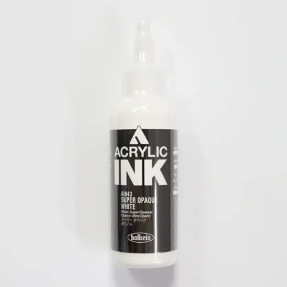 Holbein Acrylic Ink AI943 Super Opaque White C 100ml - Little Painter Art | Exploring the Endless Possibilities of Art^ Flash Sale