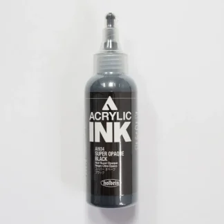 Holbein Acrylic Ink AI934 Super Opaque Black C 100ml - Little Painter Art | Exploring the Endless Possibilities of Art^ Cheap