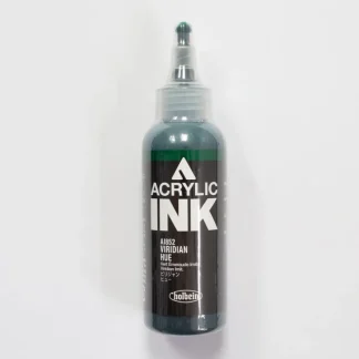Holbein Acrylic Ink AI852 Viridian Hue B 100ml - Little Painter Art | Exploring the Endless Possibilities of Art^ Outlet