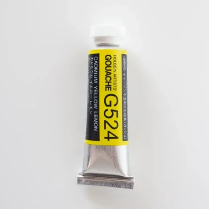 Holbein Artists' Gouache G524 'Cadmium Yellow Lemon' D - Little Painter Art | Exploring the Endless Possibilities of Art^ Store