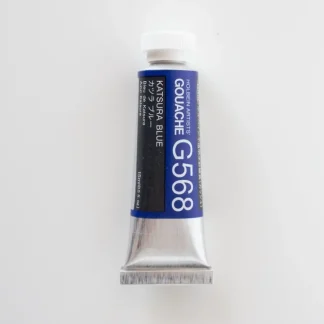 Holbein Artists' Gouache G568 'Katsura Blue' B - Little Painter Art | Exploring the Endless Possibilities of Art^ Shop