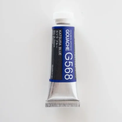 Holbein Artists' Gouache G568 'Katsura Blue' B - Little Painter Art | Exploring the Endless Possibilities of Art^ Shop