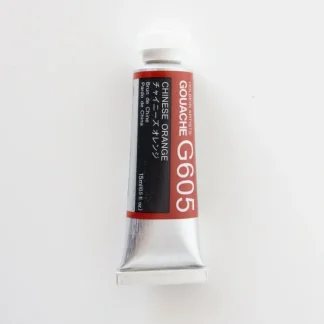 Holbein Artists' Gouache G605 'Chinese Orange' C - Little Painter Art | Exploring the Endless Possibilities of Art^ Shop