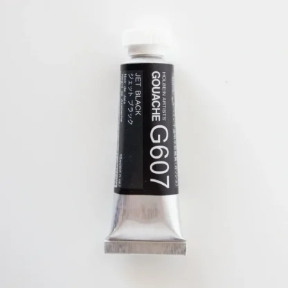 Holbein Artists' Gouache G607 'Jet Black' A - Little Painter Art | Exploring the Endless Possibilities of Art^ Outlet