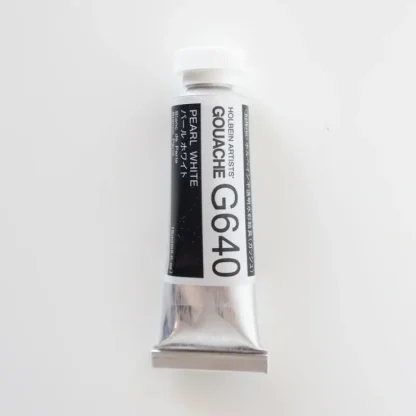 Holbein Artists' Gouache G640 'Pearl White' C - Little Painter Art | Exploring the Endless Possibilities of Art^ Hot