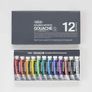 Holbein Artists' Gouache set 12 5ml - Little Painter Art | Exploring the Endless Possibilities of Art^ Cheap