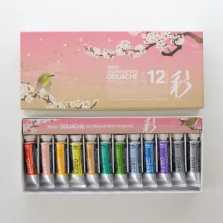 Holbein Artists' Gouache Set 12x15ml Spring - Little Painter Art | Exploring the Endless Possibilities of Art^ Best Sale