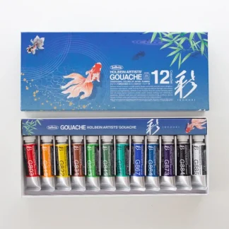 Holbein Artists' Gouache Set 12x15ml Summer - Little Painter Art | Exploring the Endless Possibilities of Art^ Cheap