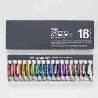 Holbein Artists' Gouache set 18 5ml - Little Painter Art | Exploring the Endless Possibilities of Art^ Store