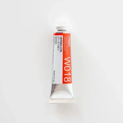 Holbein Artists' Watercolor 5ml W018 'Vermillion' F - Little Painter Art | Exploring the Endless Possibilities of Art^ Online