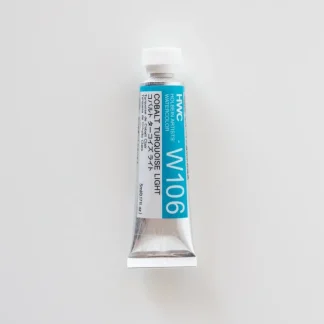 Holbein Artists' Watercolor 5ml W106 'Cobalt Turquoise Light' D - Little Painter Art | Exploring the Endless Possibilities of Art^ Cheap