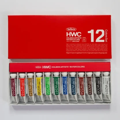 Holbein Artists' Watercolor Set 12 15ml - Little Painter Art | Exploring the Endless Possibilities of Art^ Shop