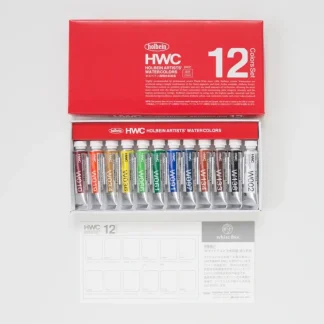 Holbein Artists' Watercolor set 12 5ml - Little Painter Art | Exploring the Endless Possibilities of Art^ Clearance