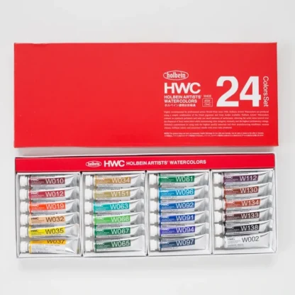 Holbein Artists' Watercolor set 24 5ml - Little Painter Art | Exploring the Endless Possibilities of Art^ Shop