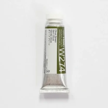 Holbein Artists' Watercolor 15ml W274 Olive Green A - Little Painter Art | Exploring the Endless Possibilities of Art^ Best Sale