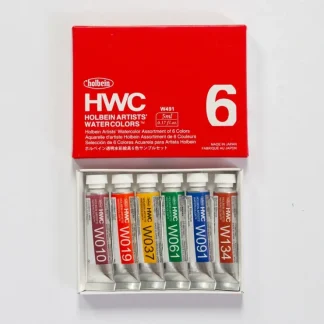 Holbein Artists' Watercolor Set 6 5ml - Little Painter Art | Exploring the Endless Possibilities of Art^ Sale