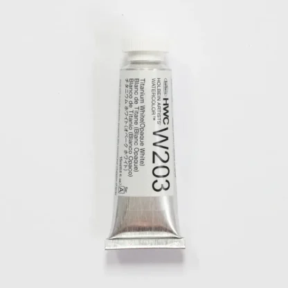 Holbein Artists' Watercolor 15ml W203 Titanium White A - Little Painter Art | Exploring the Endless Possibilities of Art^ Shop