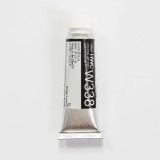 Holbein Artists' Watercolor 15ml W338 Ivory Black A - Little Painter Art | Exploring the Endless Possibilities of Art^ Flash Sale