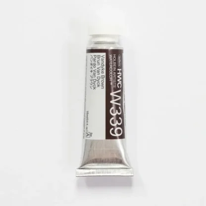Holbein Artists' Watercolor 15ml W339 Vandyke Brown A - Little Painter Art | Exploring the Endless Possibilities of Art^ Store