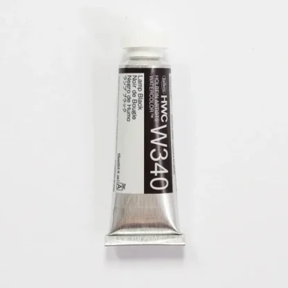 Holbein Artists' Watercolor 15ml W340 Lamp Black A - Little Painter Art | Exploring the Endless Possibilities of Art^ Hot