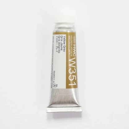 Holbein Artists' Watercolor 15ml W351 Yellow Grey A - Little Painter Art | Exploring the Endless Possibilities of Art^ Best