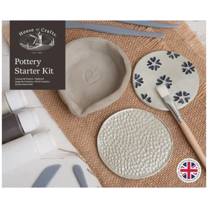 House of Crafts - Pottery Starter Kit - Little Painter Art | Exploring the Endless Possibilities of Art^ Flash Sale