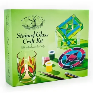 House of Crafts - Stained Glass Craft Kit - Little Painter Art | Exploring the Endless Possibilities of Art^ Hot