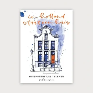 Huisportretjes tekenen met Carla Kamphuis - In holland staat een huis - Little Painter Art | Exploring the Endless Possibilities of Art^ Discount