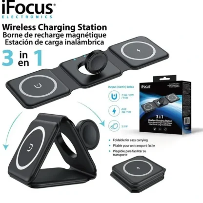 iFocus 3in1 Wireless Charging Station - Little Painter Art | Exploring the Endless Possibilities of Art^ Cheap