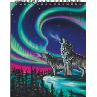 Indigenous Collection Coilbound Sketchbook - Amy Keller-Rempp: Sky Dance - Wolf Song - Little Painter Art | Exploring the Endless Possibilities of Art^ Fashion