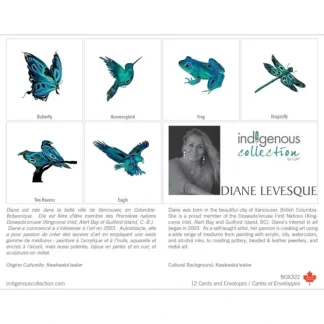 Indigenous Collection Notecards 12pk - Diane Levesque - Little Painter Art | Exploring the Endless Possibilities of Art^ Online
