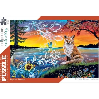 Indigenous Collection 1000pc Puzzle - Karen Erickson: Daytime Dreamer - Little Painter Art | Exploring the Endless Possibilities of Art^ Outlet