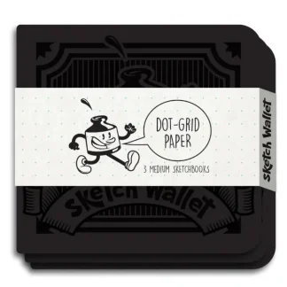 Inky's Medium Dotgrid Paper Sketchbooks 3pk - Little Painter Art | Exploring the Endless Possibilities of Art^ Fashion