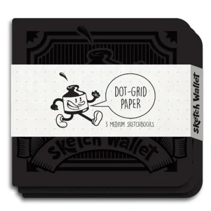 Inky's Medium Dotgrid Paper Sketchbooks 3pk - Little Painter Art | Exploring the Endless Possibilities of Art^ Fashion