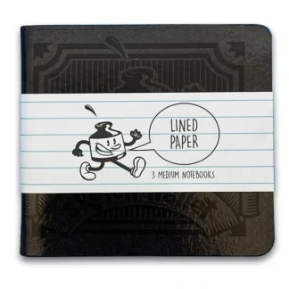 Inky's Medium Lined Paper Sketchbooks 3pk - Little Painter Art | Exploring the Endless Possibilities of Art^ Sale