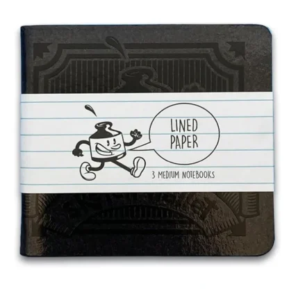 Inky's Medium Lined Paper Sketchbooks 3pk - Little Painter Art | Exploring the Endless Possibilities of Art^ Sale