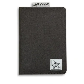 Inky's Original Canvas Sketch Wallet - Black - Little Painter Art | Exploring the Endless Possibilities of Art^ Store