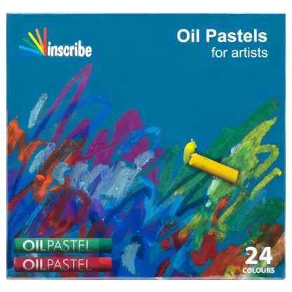 Inscribe Gallery Oil Pastels - Set of 24 Assorted Pastels - Little Painter Art | Exploring the Endless Possibilities of Art^ Hot