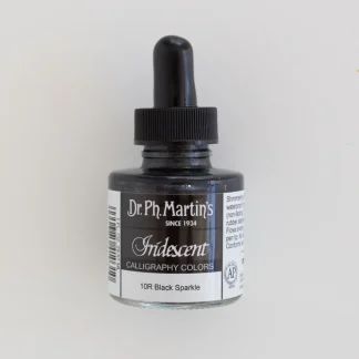 Iridescent ink Dr. Ph. Martin's Black Sparkle - Little Painter Art | Exploring the Endless Possibilities of Art^ Best Sale
