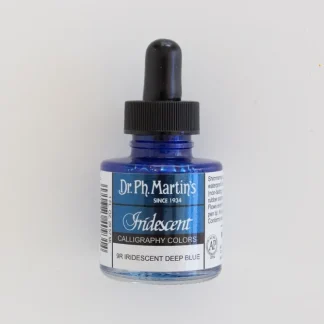 Iridescent ink Dr. Ph. Martin's Deep Blue - Little Painter Art | Exploring the Endless Possibilities of Art^ Fashion