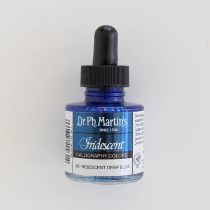 Iridescent ink Dr. Ph. Martin's Deep Blue - Little Painter Art | Exploring the Endless Possibilities of Art^ Fashion