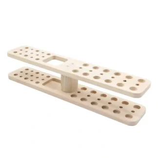 Isomars Wooden Brush Stand/ Holder - Little Painter Art | Exploring the Endless Possibilities of Art^ Cheap